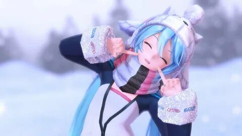 MMD)Star night snow / ス タ-ナ イ ト ス ノ ウ - YouTube