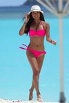 Jarah Mariano. St. Barts Victorias Secret bikini shoot St. B