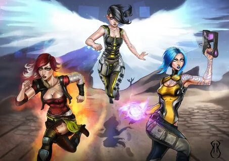 Sirens of Borderlands by Kayhos22 2D CGSociety