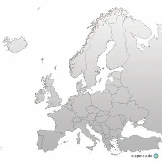 Europakarte Umrisse Länder / FARBIGE WELTKARTEN Alle unsere 