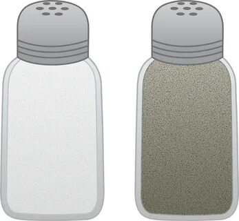 Salt And Pepper Shakers - Salt And Pepper Shaker Clipart - P