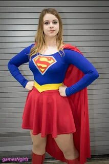Supergirl cosplay Cosplay of DC Comics character Supergirl. 