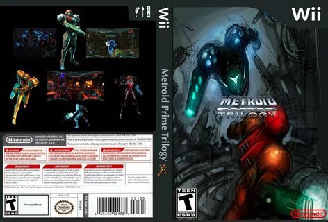 Viewing full size Metroid Prime Trilogy box cover