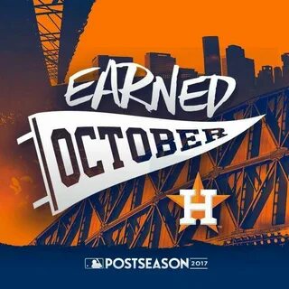 Postseason & October Earned! Houston astros, Houston astros 