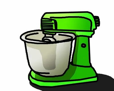 Green Stand Mixer, drawing free image download