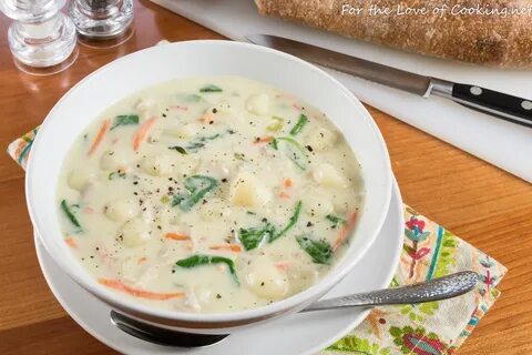 Creamy Chicken Gnocchi Soup For the Love of Cooking