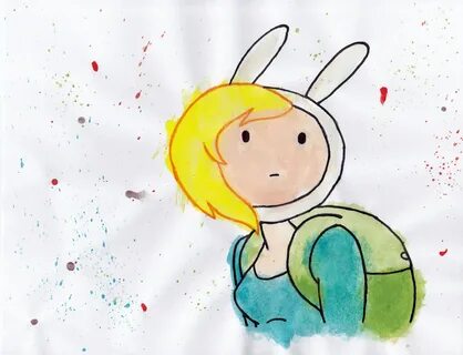 Fionna Watercolor - Adventure Time shabiki Art (36350021) - 