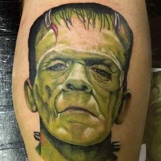 Kayley Warrington Frankenstein tattoo, Tattoos, Ink tattoo