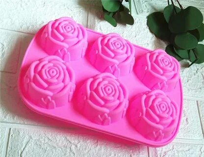 Силиконовая форма для мыла с 6 розами, форма для мороженого,