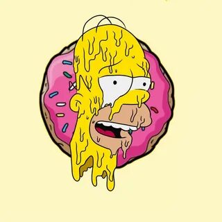 Simpson Background Drip - Search for Users and Pictures on P