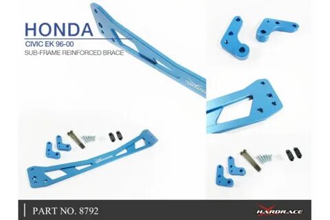 Hardrace 8792 Sub-Frame Reinforced Brace Honda Civic Ek3/4/5