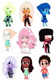 Steven Universe Chibis Batch 1 by jocsaii.deviantart.com on 