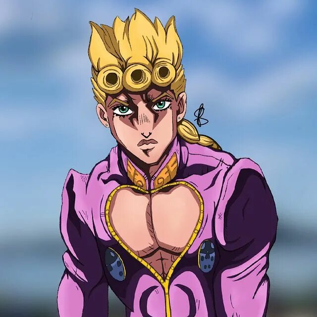 "I, Giorno Giovanna, have a dream"Drawing from a while back.