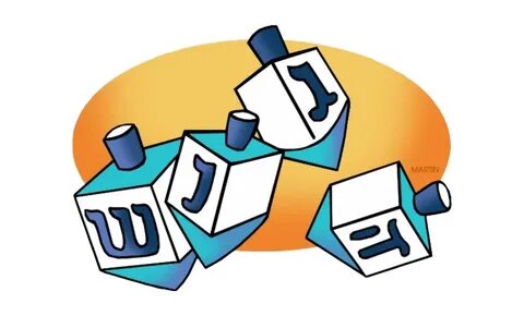 Chanukah Dreidel Transparent PNG All