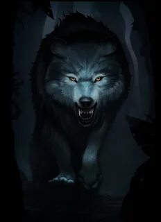 Direwolf by Akiman on DeviantArt Dire wolf, Wolf spirit anim