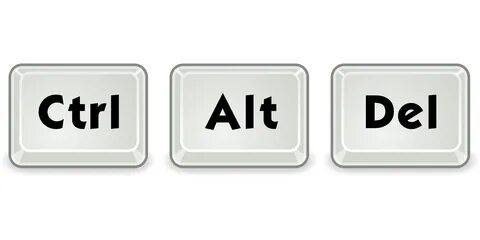Alt, control, delete buttons drawing free image download