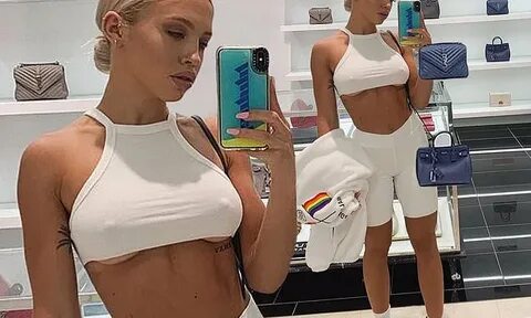 Fans slam Tammy Hembrow's braless look as 'unclassy' as she 