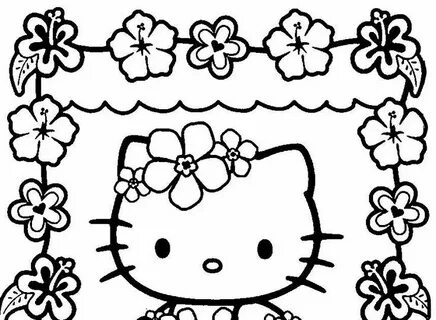 Hello Kitty Mermaid Coloring Pages / Hello Kitty Coloring Pa