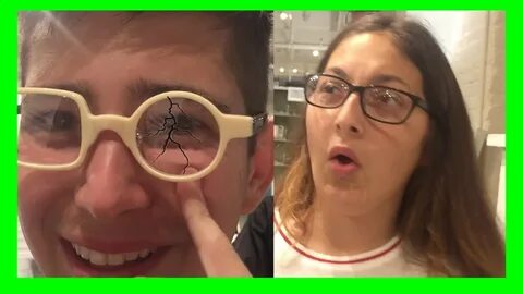 WE BROKE A $1000 PAIR OF GLASSES - YouTube