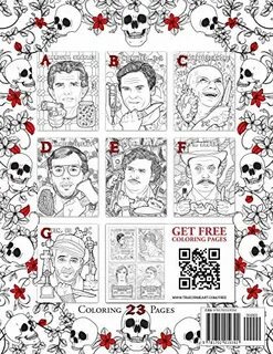 BLOODY ALPHABET: The Scariest Serial Killers Coloring Book. 