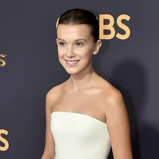 Emmys 2017: Millie Bobby Brown Wears Calvin Klein by Appoint