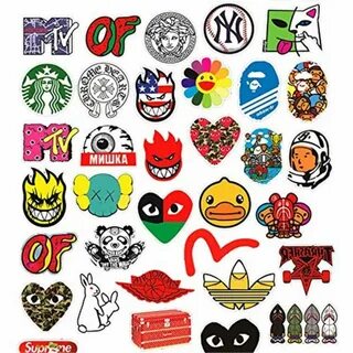 fashion brand stickers , Buy Luggage Skateboard Stickers Dec