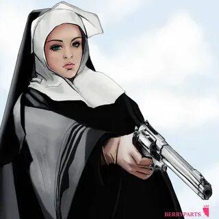 Иллюстрация nun в стиле 2d, cg, готический Illustrators.ru