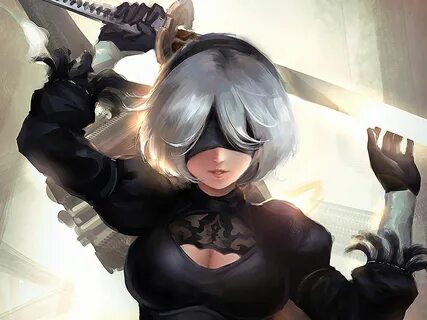 Nier Automata anime Canvas Wall Poster Nier automata, Automa