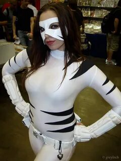 white tiger "La Tigre Blanca" a latina superhero from Marv. 