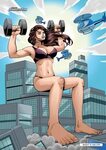 Inner City Workout Giantess Gallery