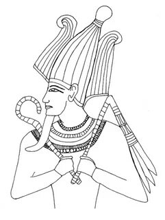 King Tut Coloring Page - Coloring Home