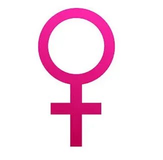 Pink female symbol - Mastergen