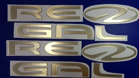 Regal Boat Emblems 47 gold FREE FAST delivery DHL Etsy
