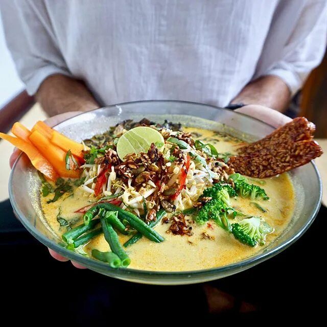 Today’s special - creamy, rich and just a little bit spicy 🌶 Laksa.