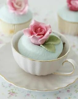 Cupcake in a teacup Cupcake recipes, Cupcake bakery