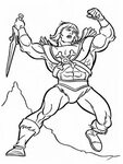 He Man Coloring Pages Printable