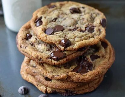 Thin and Crispy Chocolate Chip Cookies - Modern Honey