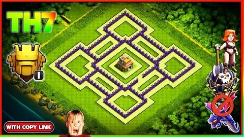 New BEAST TH7 HYBRID/TROPHY defense Base 2020!! Town Hall 7 