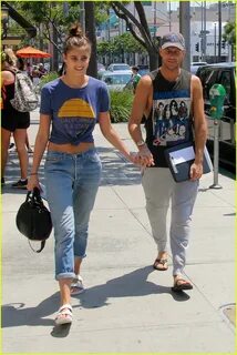 Full Sized Photo of taylor hill hangs with boyfriend michael