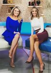 Heather Childers and Carly Shimkus Female news anchors, Tv p