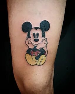 Mickey mouse middle finger tattoo 30 Amazing Middle Finger T