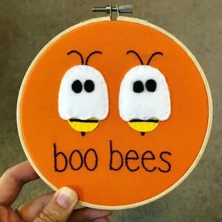 What did the ghost say to the beehive? Boo bees! This 6" hoo