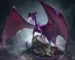 Purple Dragon by Laurelhach23 Fantasy dragon, Dragon picture