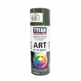 Краска аэрозольная TYTAN PROFESSIONAL ART OF THE COLOUR, RAL6005, темно-зел...