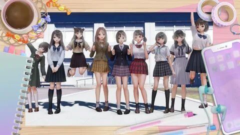 Blue Reflection: Second Light Shines on Two New Students and