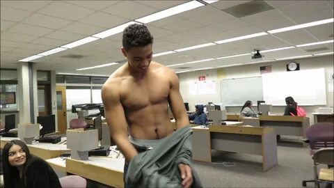 TOOK HIS SHIRT OFF IN CLASS - YouTube