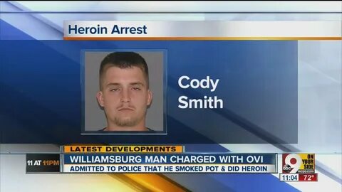Cody James Smith: Police arrested man for OVI, possession wh