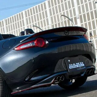 For 16-Up Mazda MX-5 Miata ND Leg Sport Style Rear Trunk Duc