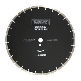 Диск сегментный Normal COBRA д. 400*25,4 (*3,5*10)мм 27z/жел