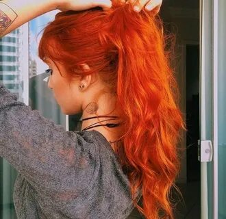 #gingerhair Crazy colour hair dye, Hair color orange, Red or